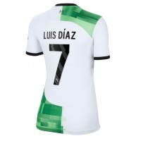 Liverpool Luis Diaz #7 Bortatröja Dam 2023-24 Kortärmad